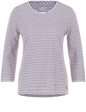 Geo Graphics Cotton 3/4 Sleeve Stripe Top <span>977081<span>