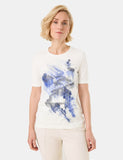 Geo Graphics Print Cotton T-Shirt <span>570208<span>