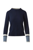 Sweater With Stripe Cuff Detail <span>LRSC5152<span>