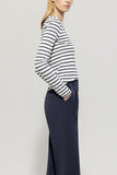 Denim Vibes Long Sleeve Stripe Top <span>318246<span>