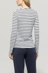 Denim Vibes Long Sleeve Stripe Top <span>318246<span>