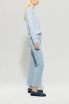 Denim Vibes Sky Blue Flared Jeans <span>618736<span>