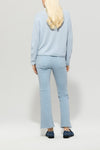 Denim Vibes Sky Blue Flared Jeans <span>618736<span>