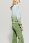 Denim Vibes Round Neck Ombre Knit Sweater <span>118598<span>