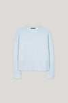 Denim Vibes Sky Blue Cashmere Crew Neck Sweater <span>118606<span>