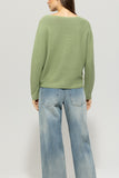 Denim Vibes Green Sweater <span>118623<span>