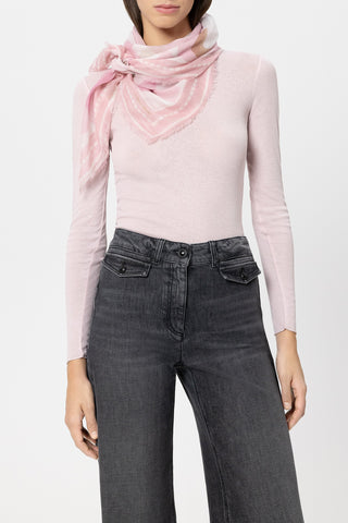 Luxury Ease Print Silk Scarf <span>838520<span>