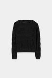 Luxury Ease Black Alpaca Sweater<span>138738<span>