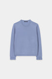 Preppy Reds Sky Blue Cashmere Sweater <span>138740<span>