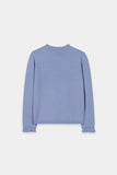 Preppy Reds Sky Blue Cashmere Sweater <span>138740<span>