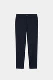 Preppy Reds Navy Cotton Trousers <span>638878<span>