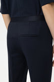 Preppy Reds Navy Cotton Trousers <span>638878<span>
