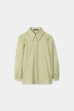 Spring Vibes Pistachio Stripe Blouse <span>238689<span>