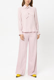 Luxury Ease Blush Wide Leg Trousers <span>638880<span>
