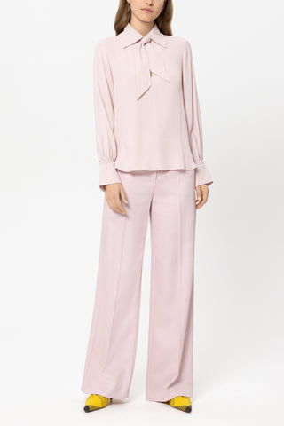Luxury Ease Blush Wide Leg Trousers <span>638880<span>