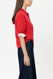 Preppy Reds Red Cashmere Polo <span>138764<span>