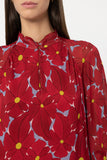 Preppy Reds Print Dress <span>738634<span>