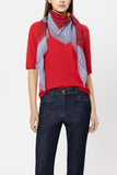 Preppy Reds Print Scarf <span>838521<span>