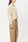 Luxury Ease Gold Tweed Jacket <span>438057<span>