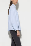 Grey Evolution Light Blue Cotton Oversized Shirt <span>208480<span>