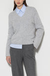 Grey Evolution Cashmere Blend V Neck Sweater <span>108552<span>