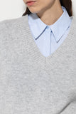 Grey Evolution Cashmere Blend V Neck Sweater <span>108552<span>