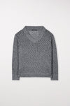 Grey Evolution Open Chunky Knit Lurex Sweater <span>108524<span>