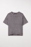 Urban Attraction Metallic Short Sleeve Sweater <span>108544<span>