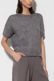 Urban Attraction Metallic Short Sleeve Sweater <span>108544<span>