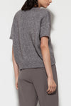 Urban Attraction Metallic Short Sleeve Sweater <span>108544<span>