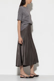 Urban Attraction Satin Bias Cut Long Skirt <span>508239<span>