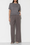 Urban Attraction Wide Leg Trousers With Single Pleat <span>608709<span>