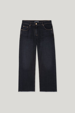 Mineral Vibes Black Wide Leg Denim Jeans <span>628816<span>