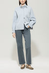Mineral Vibes Double Face Wool And Cashmere Coat <span>428517<span>