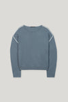 Mineral Vibes Air Force Blue Stripe Sweater <span>128676<span>