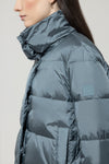 Mineral Vibes Air Force Blue Short Puffa Jacket <span>428514<span>
