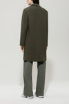 Mineral Vibes Loden Green Boiled Wool Coat <span>428902<span>