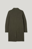 Mineral Vibes Loden Green Boiled Wool Coat <span>428902<span>