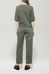 Mineral Vibes Loden Green Cotton Tapered Leg Jean<span>628803<span>