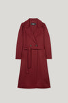 Autumn Glow Cranberry Wool Coat <span>428906<span>