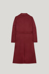 Autumn Glow Cranberry Wool Coat <span>428906<span>