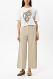Urban Greens Ecru Wide Leg Trousers <span>648911<span>