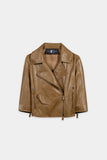 Urban Greens Short Sleeve Leather Jacket <span>448122<span>