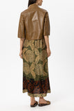 Urban Greens Short Sleeve Leather Jacket <span>448122<span>