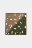 Urban Greens Silk Print Scarf <span>848568<span>