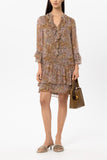 Urban Greens Chiffon Print Dress <span>748704<span>