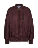 Burgundy Bomber Jacket <span>154360<span>
