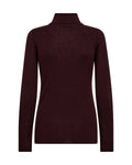 Burgundy Fine Polo Neck <span>165910<span>