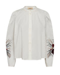 White Embroidered Shirt