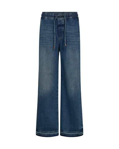 Relaxed Drawstring Jean